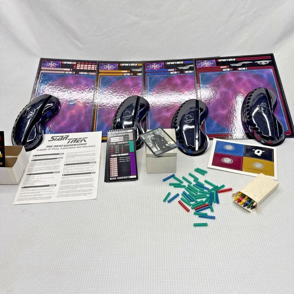 Star Trek The Next Generation A Game of Trivia, Exploration And Discovery 1993